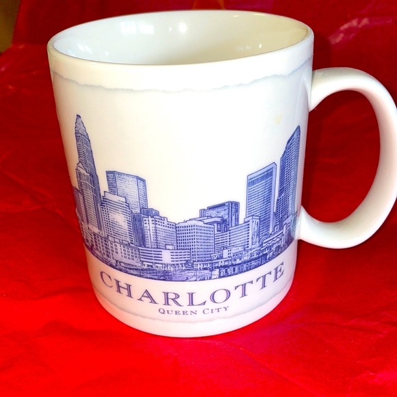 Starbucks Other - Starbucks 18 oz Charlotte Queen City architectural series coffee mug collectors
